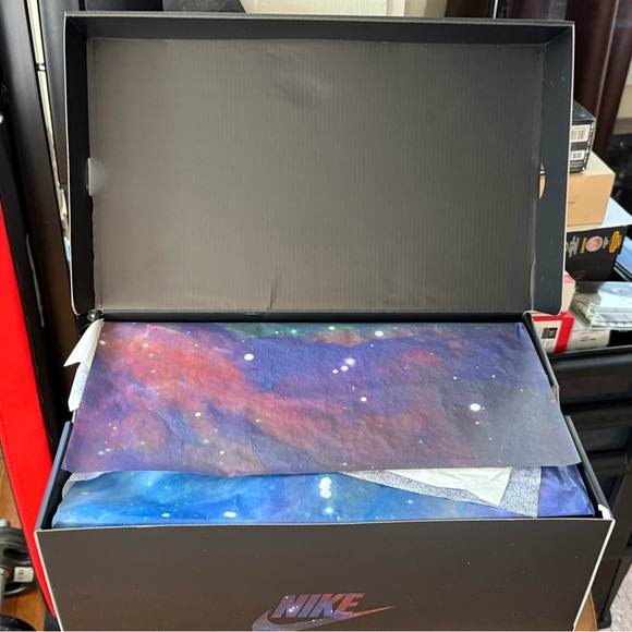 Nike Galaxy Print Foamposite Shoes main image 7